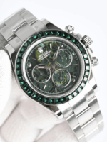 R74 Carbon Fiber Chronograph Watch – 40mm Skeleton Dial, Automatic 4130 Movement