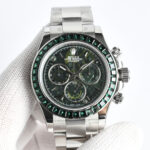 R74 Carbon Fiber Chronograph Watch – 40mm Skeleton Dial, Automatic 4130 Movement - Image 2