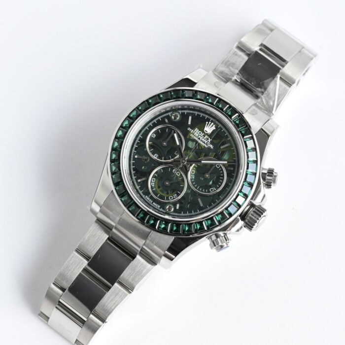R74 Carbon Fiber Chronograph Watch – 40mm Skeleton Dial, Automatic 4130 Movement - Image 9