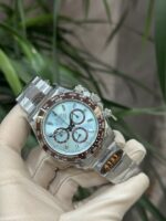 Rolex Daytona Ice Blue – Skeleton Back | Luxury Automatic Chronograph Watch for Men - Image 2