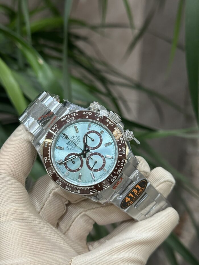 Rolex Daytona Ice Blue – Skeleton Back | Luxury Automatic Chronograph Watch for Men - Image 2