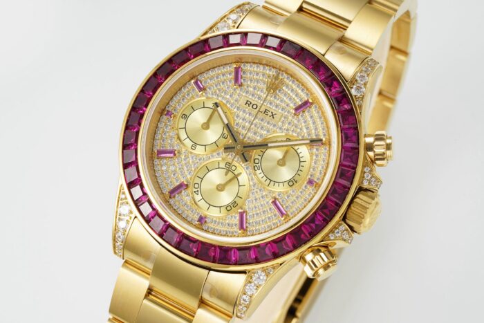PPM Custom Rolex Daytona – Hidden CVD Diamond Limited Edition | Mohs 9 Hardness + Fluorescent Glow | Artisanal Modding Masterpiece - Image 2