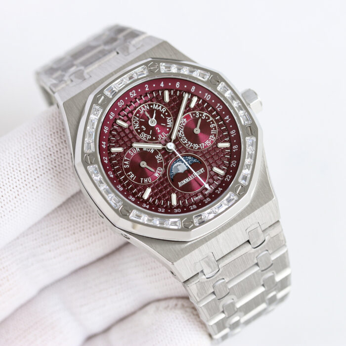 Audemars Piguet Royal Oak 26574ST R68 | 41MM Luxury Men’s Watch | Full Calendar | Moonphase | Premium Mechanical Movement - Image 2