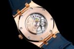R Factory Luxury AP Royal Oak Diamond Full-Pavé Edition | 40MM Automatic | 316L Steel & Leather Strap - Image 9