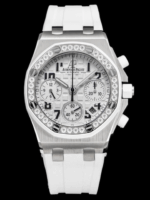 ZPF Audemars Piguet Royal Oak Offshore 26048 37MM Chronograph – Diamond Bezel | Automatic Watch for Women