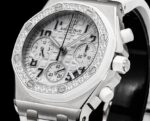 ZPF Audemars Piguet Royal Oak Offshore 26048 37MM Chronograph – Diamond Bezel | Automatic Watch for Women - Image 4