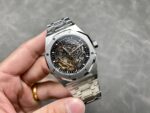 THB V2 Edition Audemars Piguet Royal Oak 15407 Skeleton – Custom Integrated Movement | 10.1mm Ultra-Thin Case - Image 5