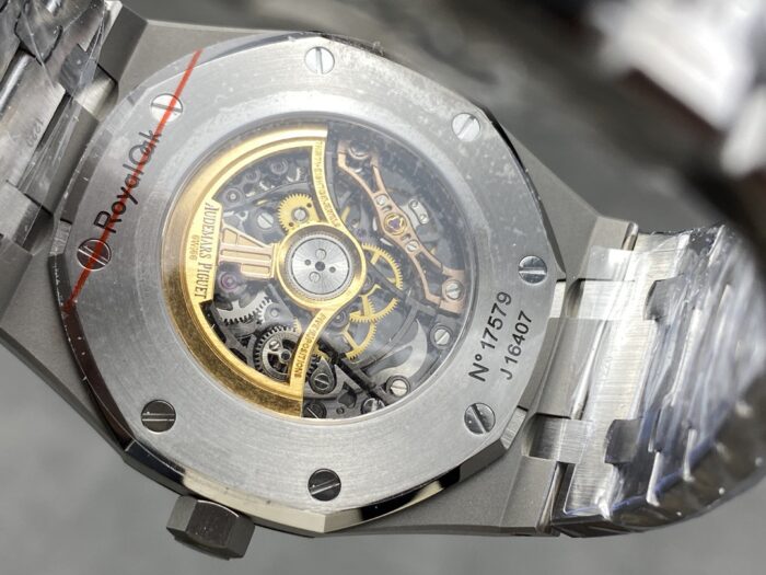 THB V2 Edition Audemars Piguet Royal Oak 15407 Skeleton – Custom Integrated Movement | 10.1mm Ultra-Thin Case - Image 8