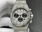 OMF Audemars Piguet Royal Oak 26240 “Frosted Gold” Chronograph – 41mm Steel Case | Skeleton Back | Luxury Men’s Watch - Image 3