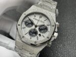 OMF Audemars Piguet Royal Oak 26240 “Frosted Gold” Chronograph – 41mm Steel Case | Skeleton Back | Luxury Men’s Watch - Image 4