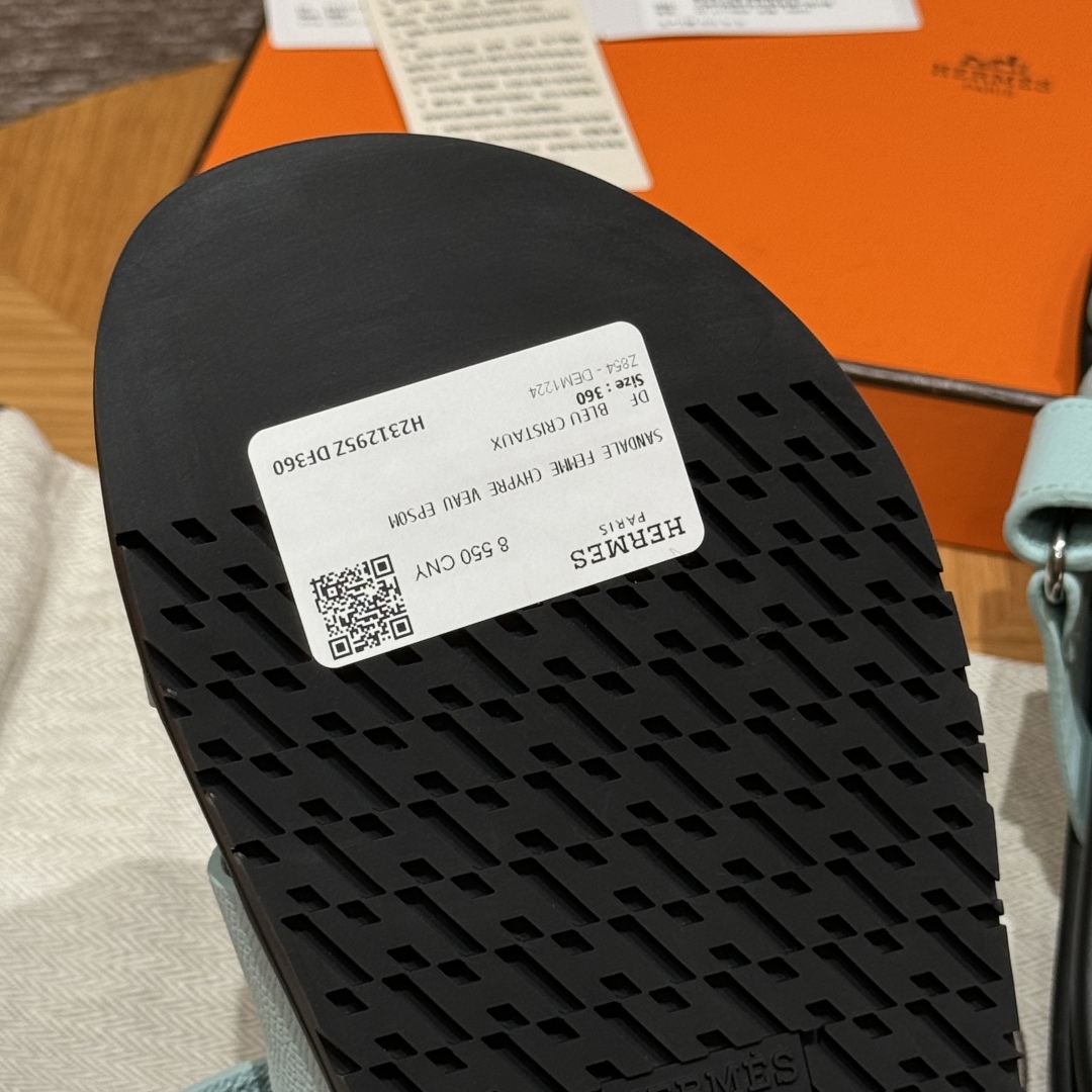 cmp_i1741181837823_853_0_1 Chypre Women’s Sandals | Bleu Cristaux | Epsom Leather - Image 6