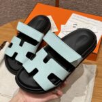 Chypre Women’s Sandals | Bleu Cristaux | Epsom Leather - Image 2