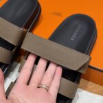 Chypre Women’s Sandals | Etoupe | Epsom Leather - Image 8