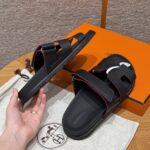 Chypre Women’s Sandals | Black | Epsom Leather - Image 2