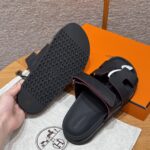 Chypre Women’s Sandals | Black | Epsom Leather - Image 3