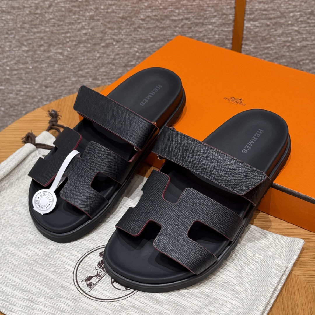 cmp_i1749360266339_2142_0_0 Chypre Women’s Sandals | Black | Epsom Leather - Image 4