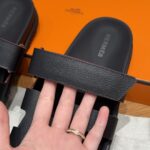 Chypre Women’s Sandals | Black | Epsom Leather - Image 7