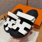 Chypre Women’s Sandals | Blanc White | Epsom Leather - Image 2