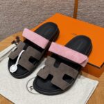 Chypre Women’s Sandals | Terre Cuite | Chamois Leather - Image 2