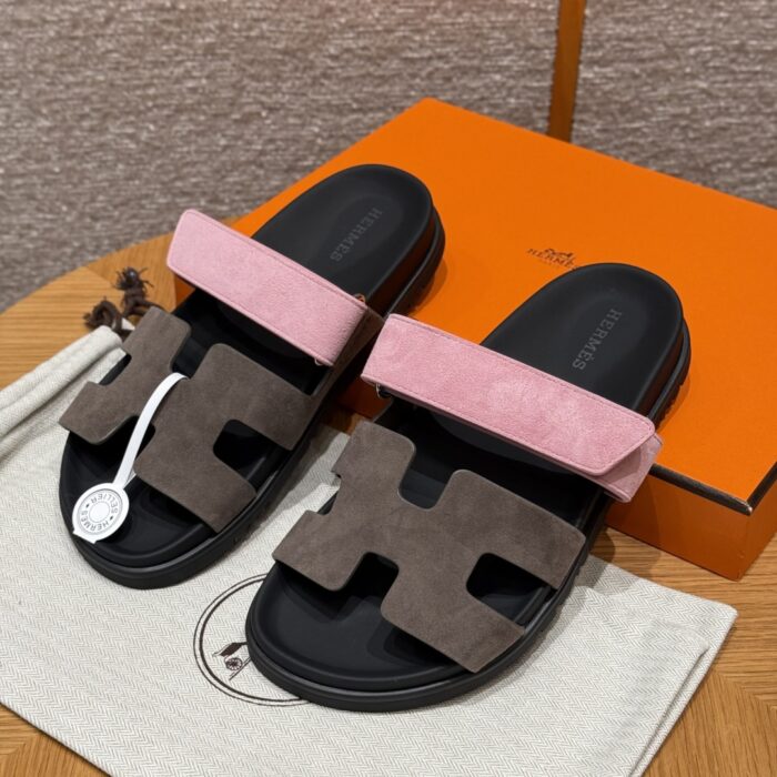 Chypre Women’s Sandals | Terre Cuite | Chamois Leather - Image 2