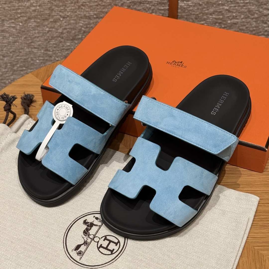 cmp_i1751719179067_6002_0_0 Chypre Women’s Sandals | Candy Blue | Chamois Leather - Image 2