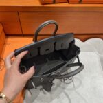 Birkin 25 | 8F Etain Togo Leather | Silver Hardware | 25×20×13cm - Image 9