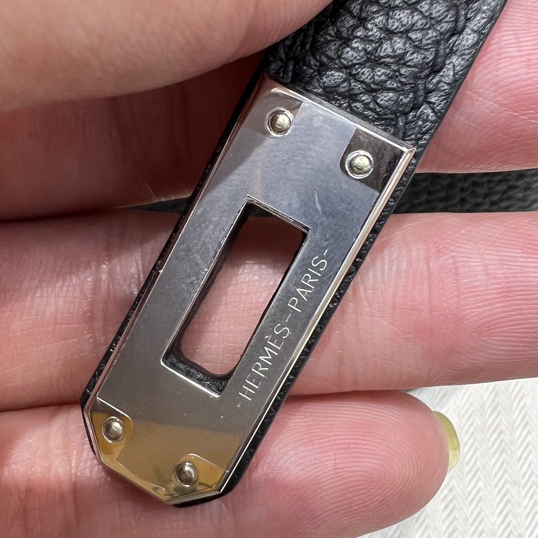 wsxc1752626469089_1 Birkin 25 | 89 Black Togo Leather | Silver Hardware | 25×20×13cm - Image 12