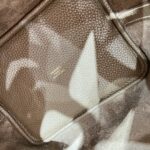 Picotin Lock 18 | Etoupe Clemence Leather | Gold Hardware | 18×13×18cm - Image 11