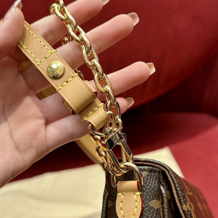 WALLET ON CHAIN IVY Monogram Handbag | Classic Color | 12×4.3×23.5cm - Image 6