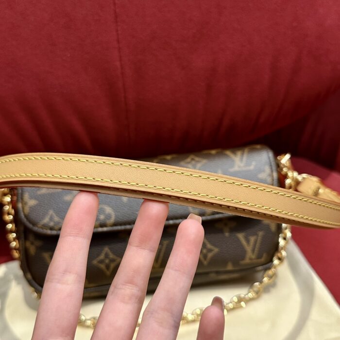 WALLET ON CHAIN IVY Monogram Handbag | Classic Color | 12×4.3×23.5cm - Image 10