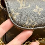 WALLET ON CHAIN IVY Monogram Handbag | Classic Color | 12×4.3×23.5cm - Image 13