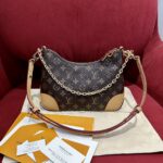 BOULOGNE Small Monogram Handbag | Natural Color | 16×9.5×29cm - Image 2