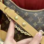 BOULOGNE Small Monogram Handbag | Natural Color | 16×9.5×29cm - Image 10