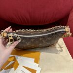 BOULOGNE Small Monogram Handbag | Natural Color | 16×9.5×29cm - Image 12