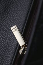 Classic MINI CF Black & Gold | Hass Caviar Calfskin Handbag | 12×20×6cm - Image 14