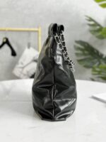 Classic 22bag Handbag | Black Gold & Black Silver | Mini, Small & Medium Sizes | Antiba Leather - Image 24