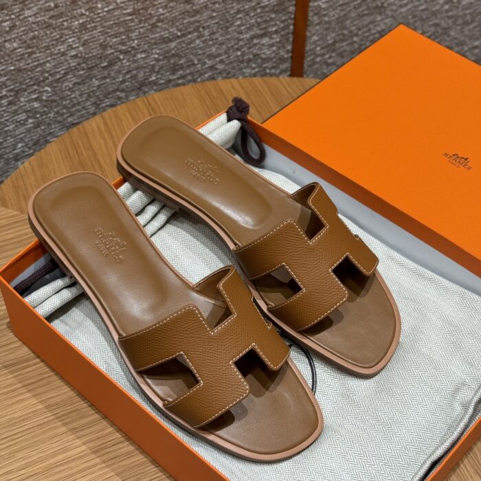 Oran Sandals | 37 Gold | Epsom Leather Upper & Dermal Outsole | Size 35–41 - Image 7