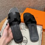 Oran Sandals | 89 Black | Epsom Leather Upper & Dermal Outsole | Size 35–41 - Image 7