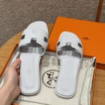 Oran Sandals for Women | Blue Glacier | Epsom Leather - Image 4
