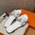 Oran Sandals for Women | Blanc White | Swift Leather - Image 2