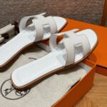 Oran Sandals for Women | Blanc White | Swift Leather - Image 3