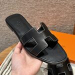 Oran Sandals for Women | Elegant Noir Black | Swift Leather - Image 2