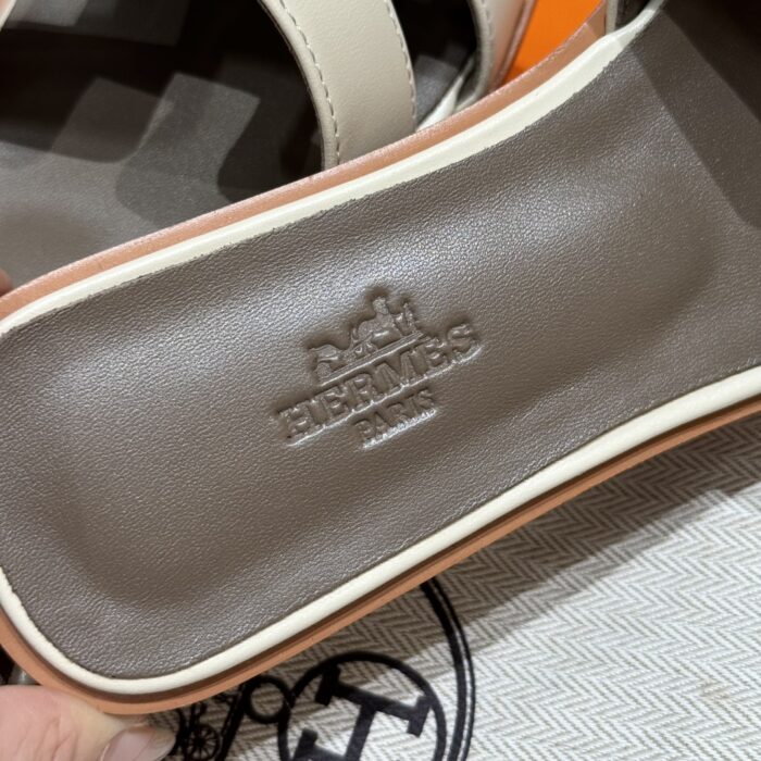 Oran Sandals for Women | Craie Off-White | Premium Lambskin - Image 9