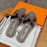 Oran Sandals for Women | Elegant Etoupe Taupe | Swift Leather - Image 2