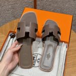 Oran Sandals for Women | Elegant Etoupe Taupe | Swift Leather - Image 5