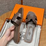Oran Sandals for Women | Elegant Etoupe Taupe | Swift Leather - Image 6