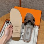 Oran Sandals for Women | Elegant Etoupe Taupe | Swift Leather - Image 7