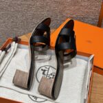 Oasis Sandals for Women | Classic Black | Epsom Leather - Image 2