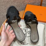 Oasis Sandals for Women | Classic Black | Epsom Leather - Image 7