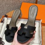 Oasis Sandals for Women | Classic Black | Epsom Leather - Image 9